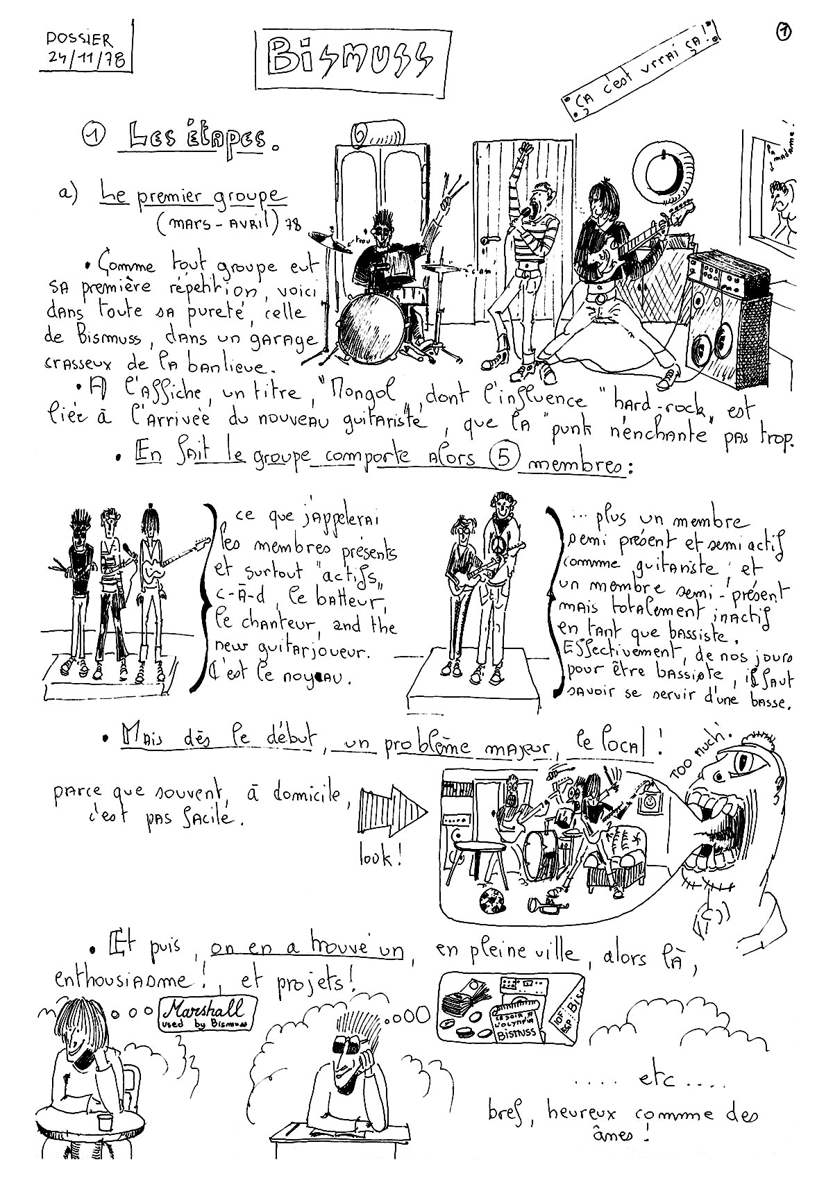 Le dossier Bismuss page 1